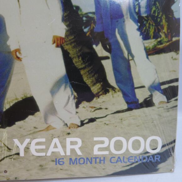 NSYNC Year 2000 Calendar New Sealed Justin Timberlake 16 Month Y2K Pop Music - Picture 4 of 8
